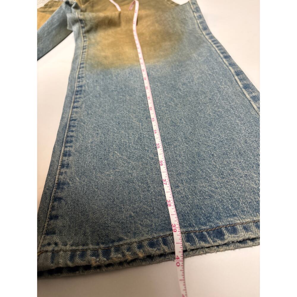 EDIKTED Muddy Washed Low Rise Baggy Jeans Indie Sleaze It Girl Grunge Sz M NWT - Picture 10 of 12